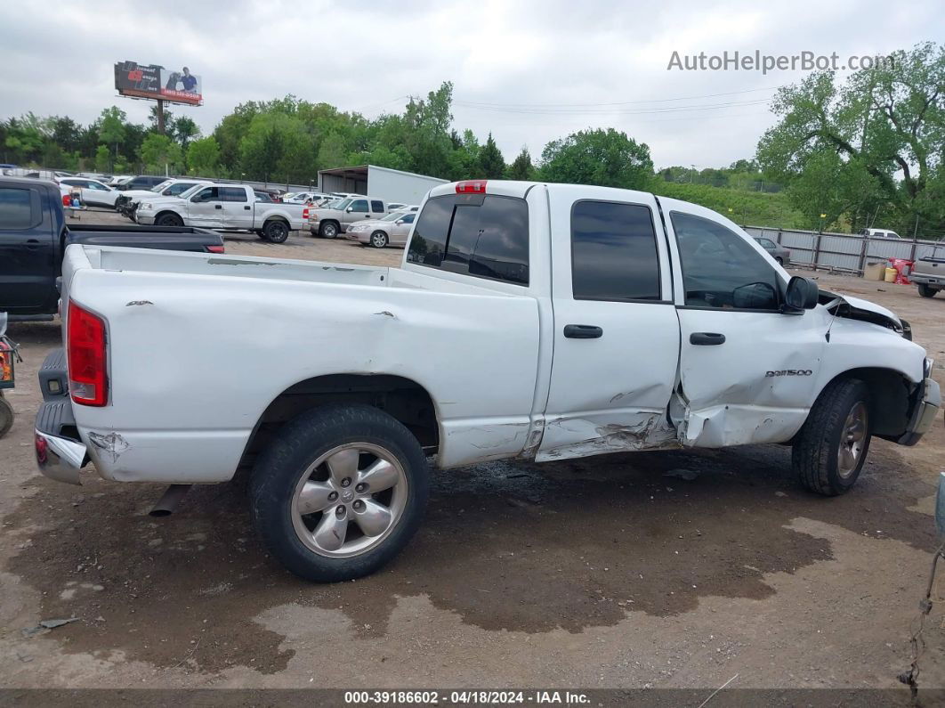 2005 Dodge Ram 1500 Slt/laramie White vin: 1D7HA18N65S171780