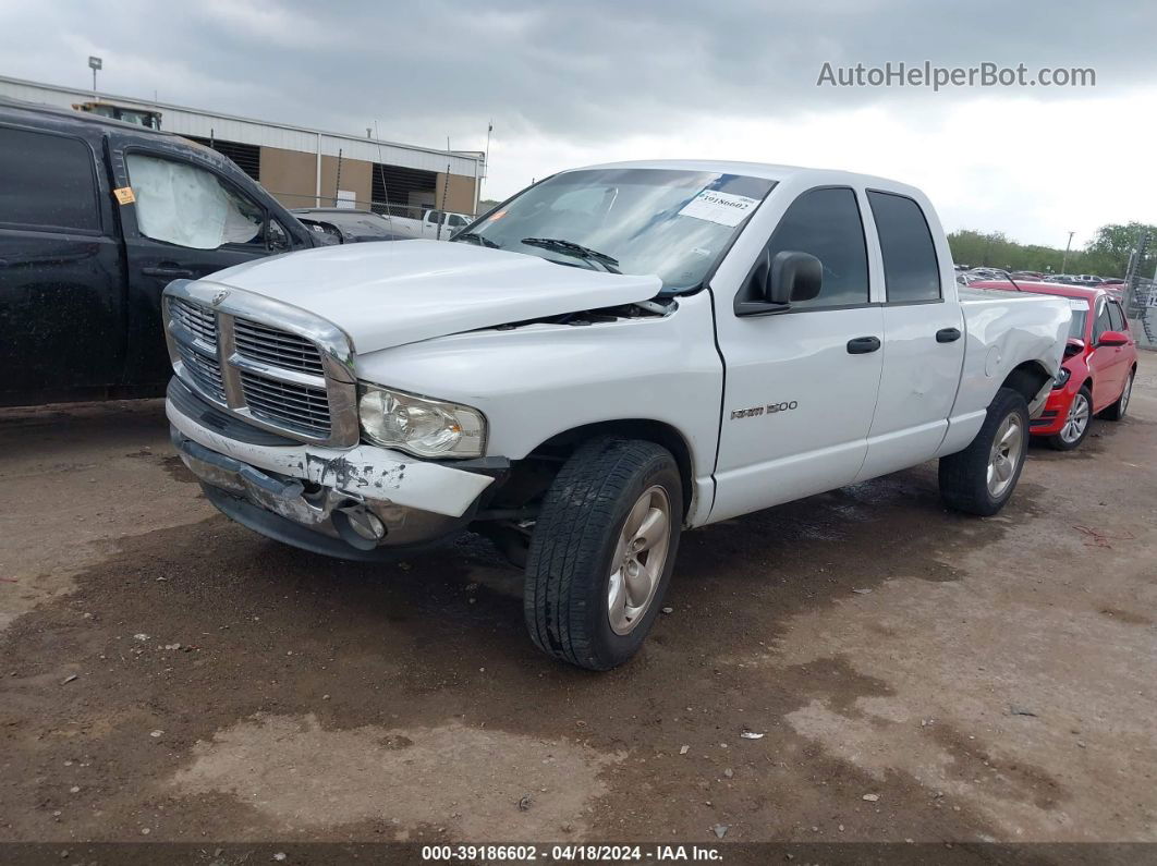 2005 Dodge Ram 1500 Slt/laramie White vin: 1D7HA18N65S171780