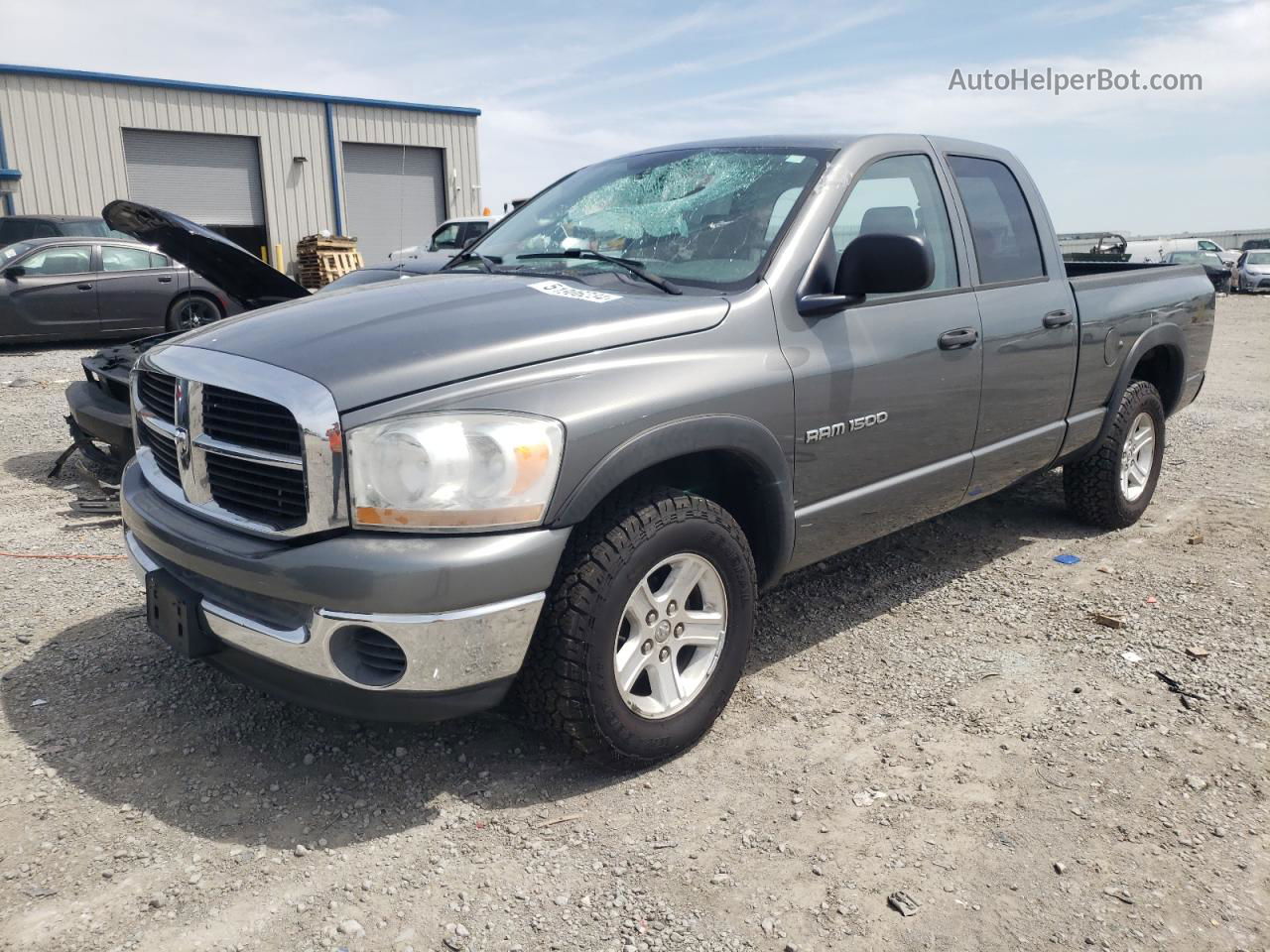 2006 Dodge Ram 1500 St Gray vin: 1D7HA18N66S631134