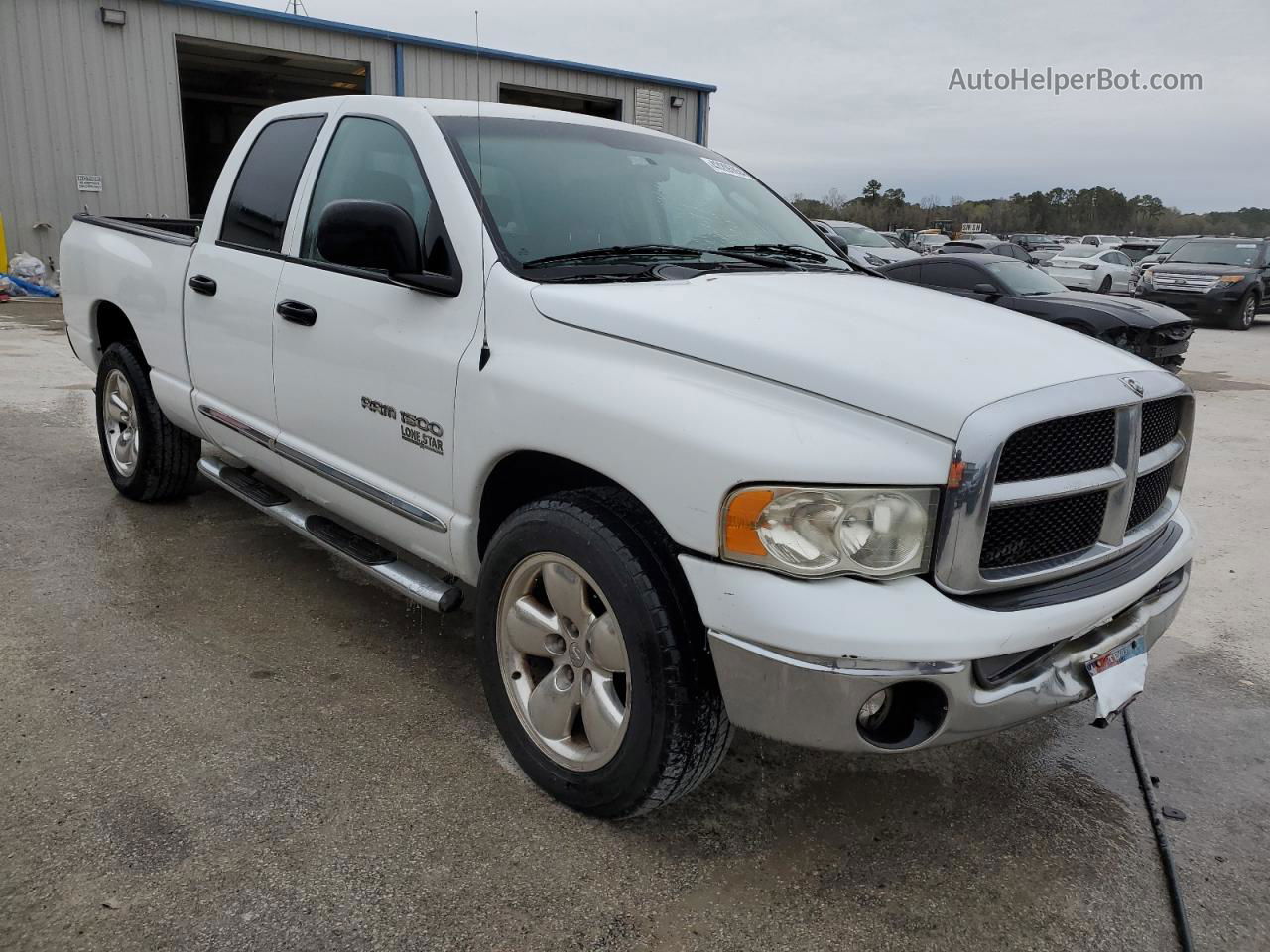 2005 Dodge Ram 1500 St Белый vin: 1D7HA18N75J646987