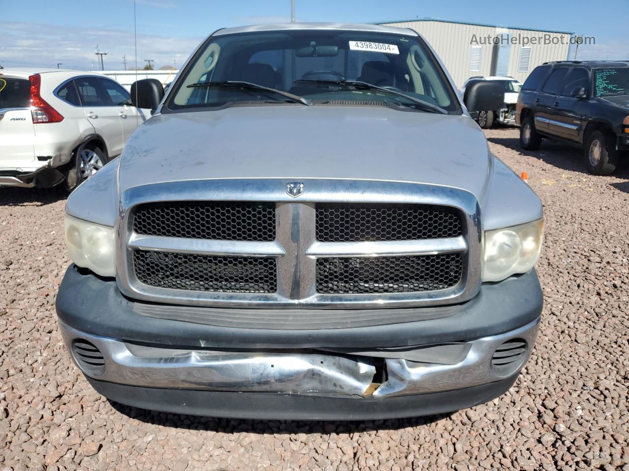 2005 Dodge Ram 1500 St Серебряный vin: 1D7HA18N85J620382