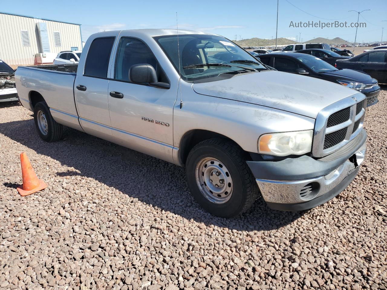 2005 Dodge Ram 1500 St Серебряный vin: 1D7HA18N85J620382