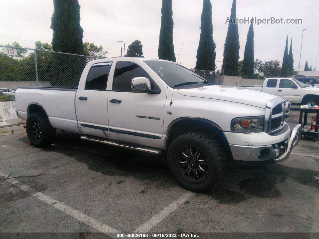 2005 Dodge Ram 1500 St White vin: 1D7HA18N95J553937