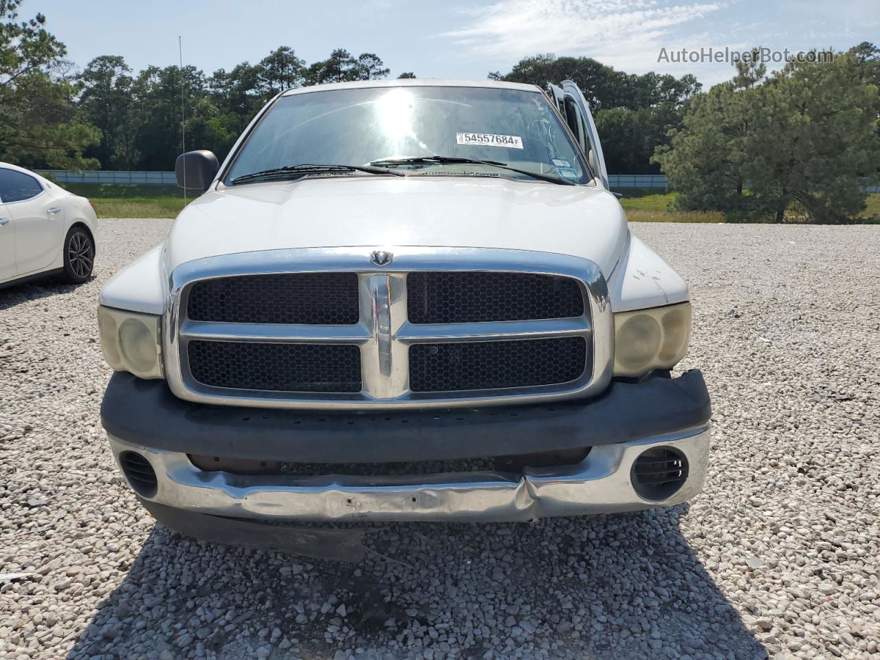 2005 Dodge Ram 1500 St White vin: 1D7HA18N95J572181