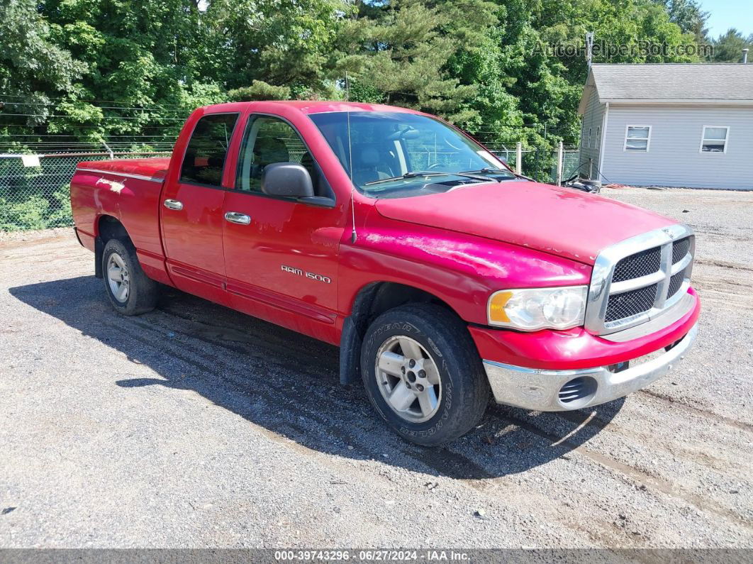 2005 Dodge Ram 1500 St Красный vin: 1D7HA18N95S267449