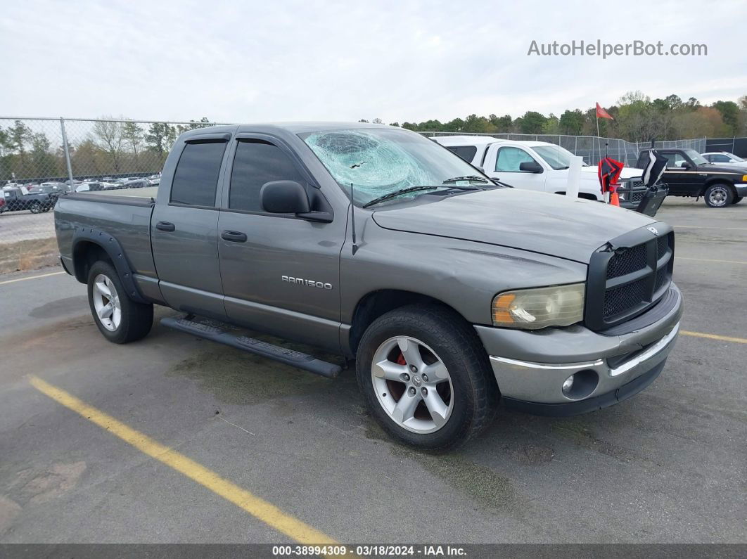 2005 Dodge Ram 1500 Slt/laramie Gray vin: 1D7HA18NX5S355278