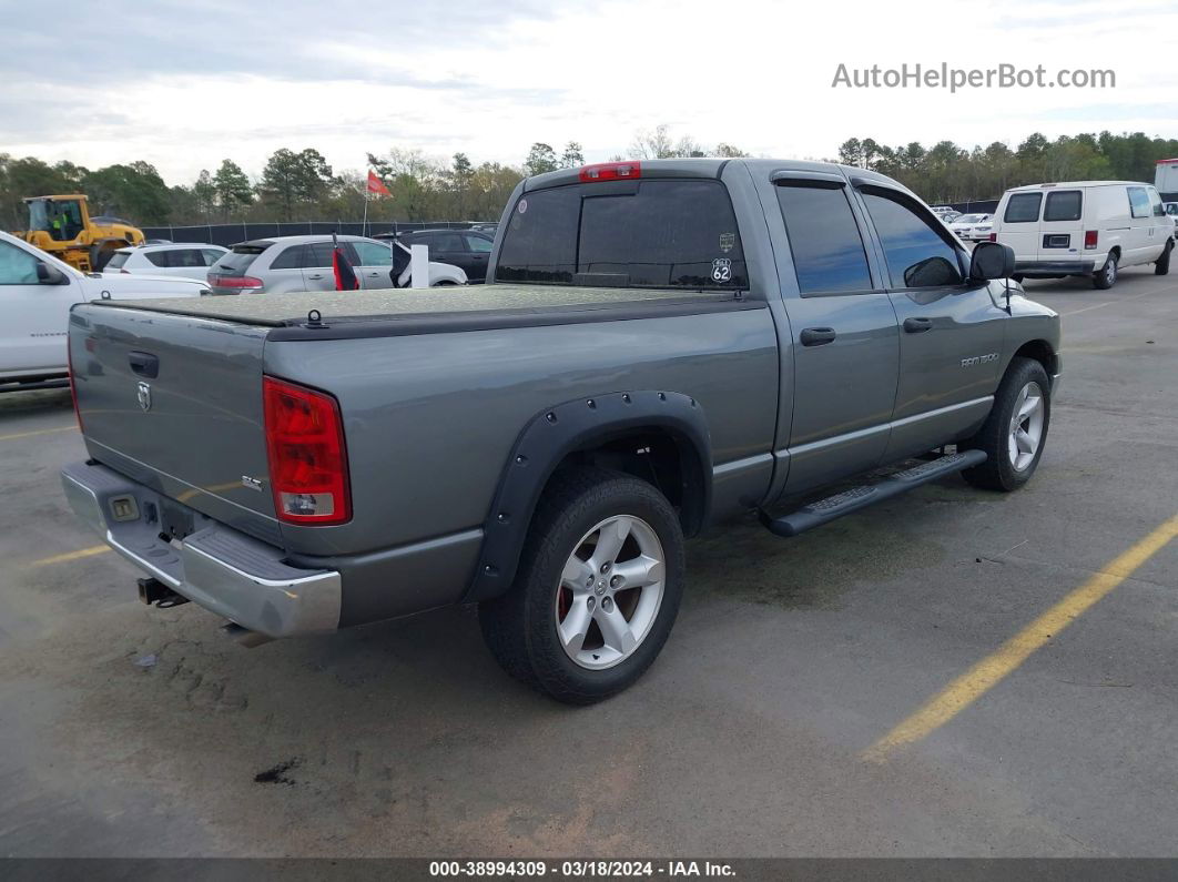 2005 Dodge Ram 1500 Slt/laramie Gray vin: 1D7HA18NX5S355278