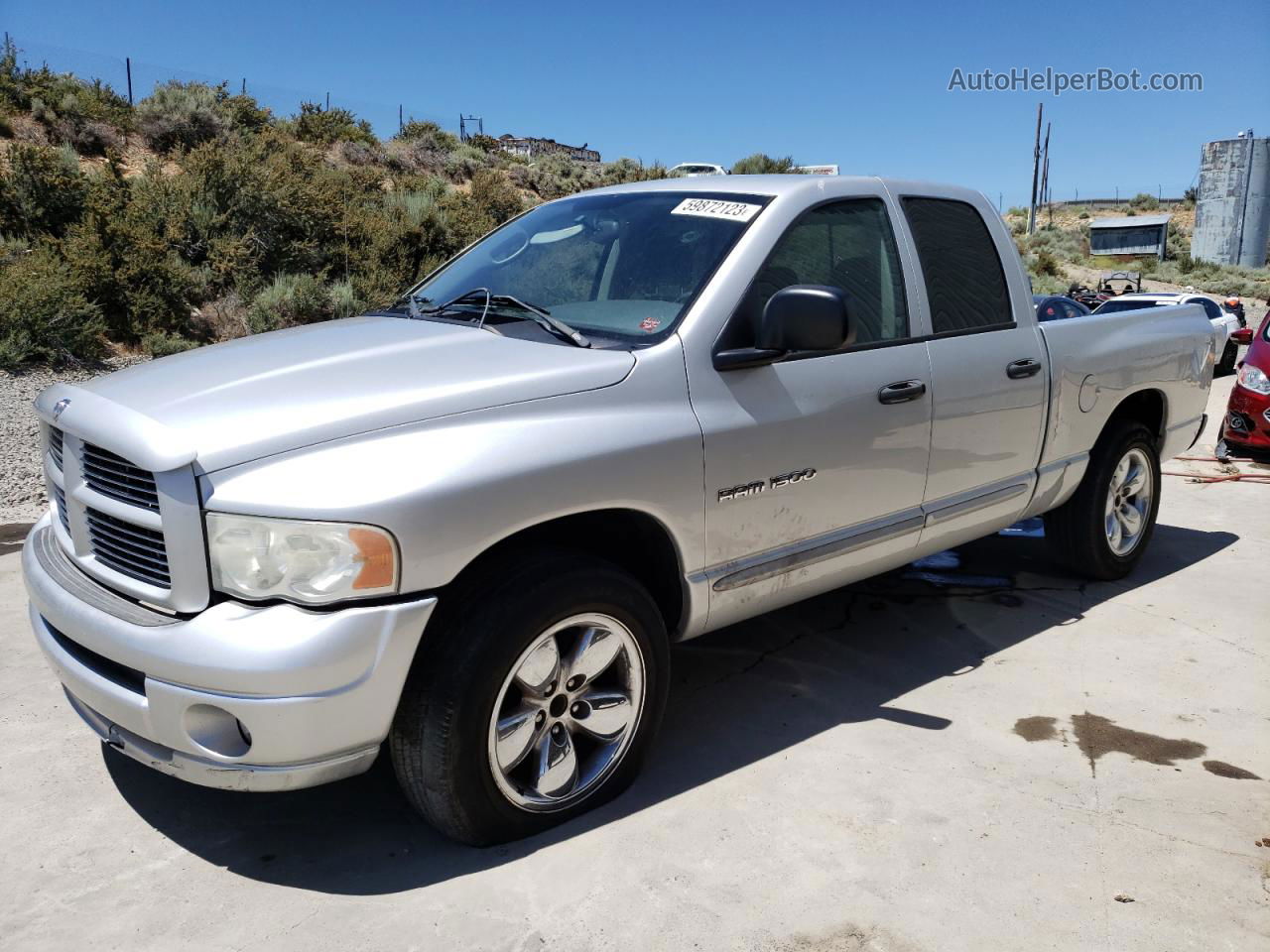 2005 Dodge Ram 1500 St Silver vin: 1D7HA18NX5S367172