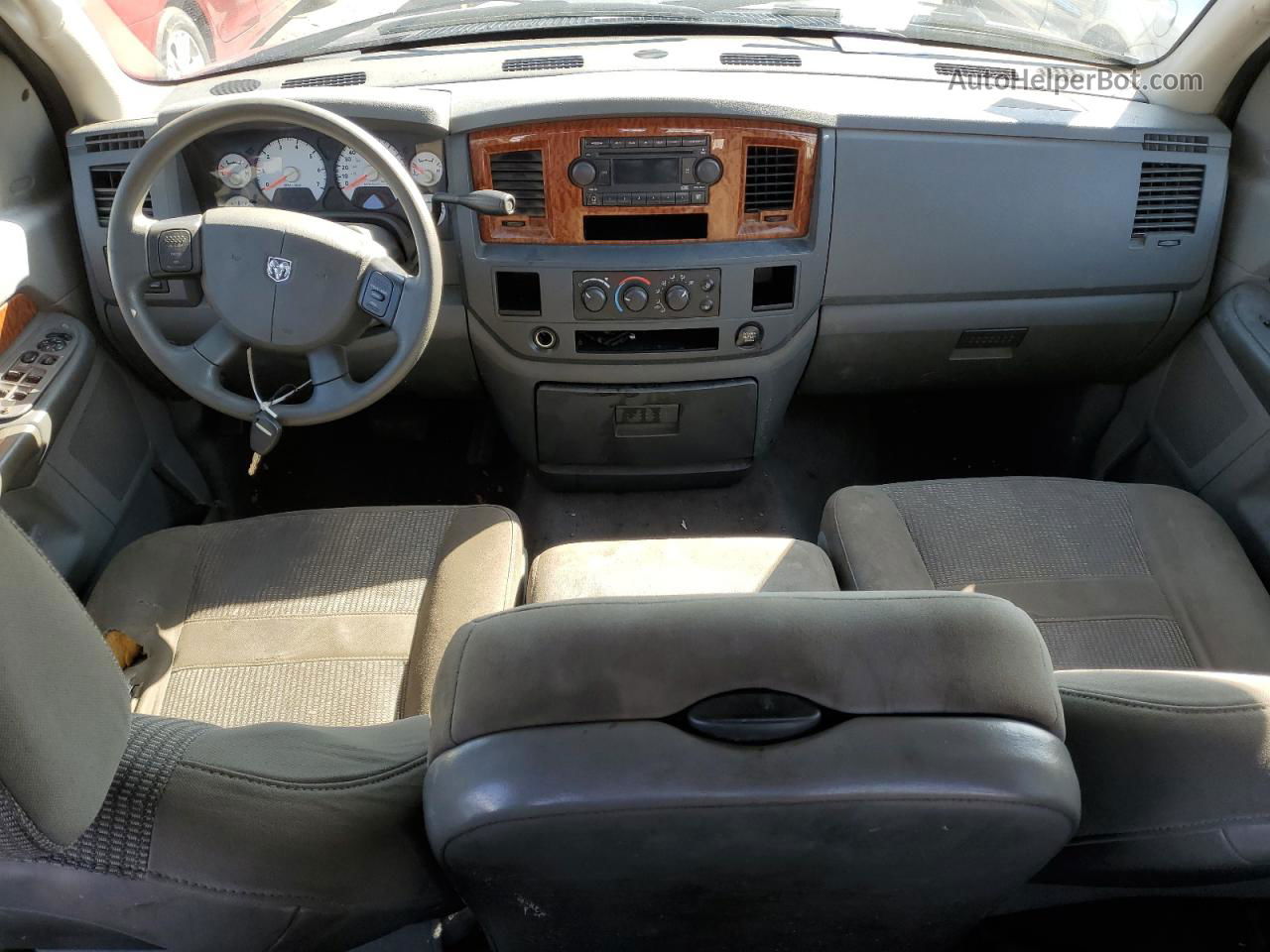 2006 Dodge Ram 1500 St Черный vin: 1D7HA18NX6J101383