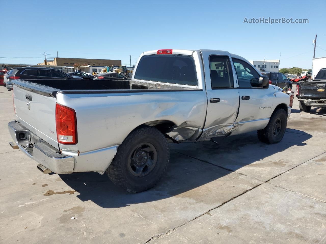 2006 Dodge Ram 1500 St Silver vin: 1D7HA18NX6J220454