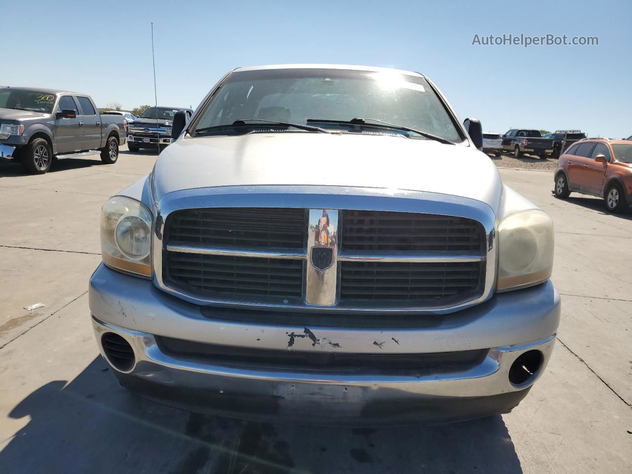 2006 Dodge Ram 1500 St Silver vin: 1D7HA18NX6J220454