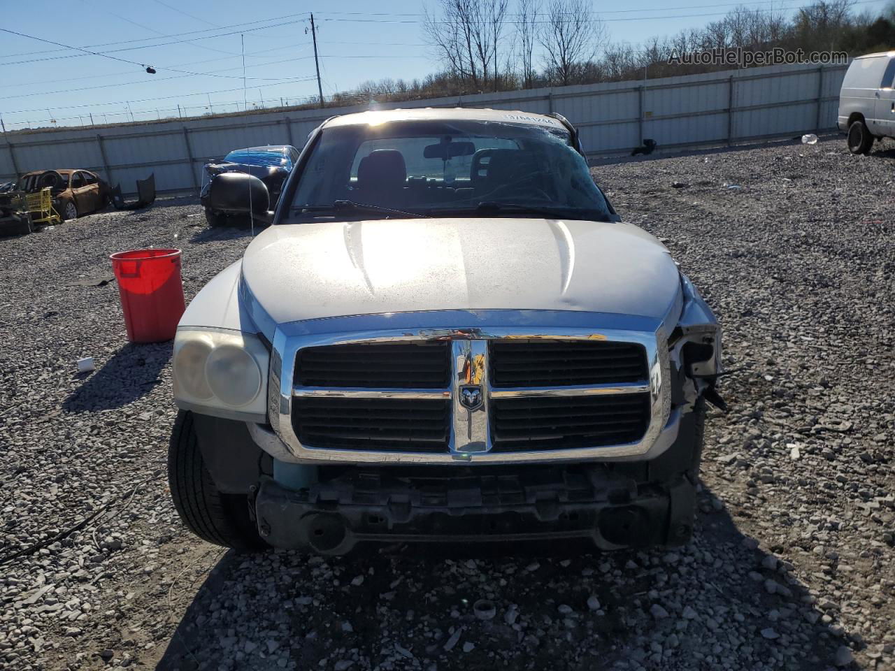 2006 Dodge Dakota Quad Slt Silver vin: 1D7HE48K76S623989