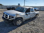 2006 Dodge Dakota Quad Slt Silver vin: 1D7HE48K76S623989