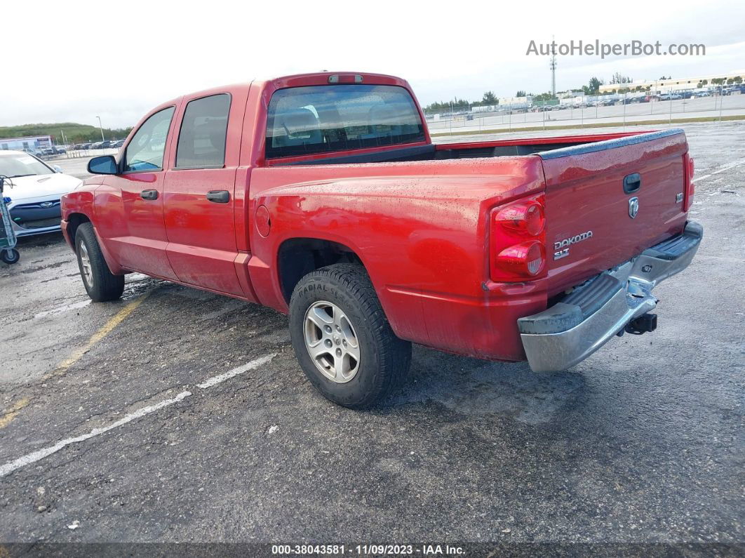 2006 Dodge Dakota Slt Red vin: 1D7HE48N66S666312