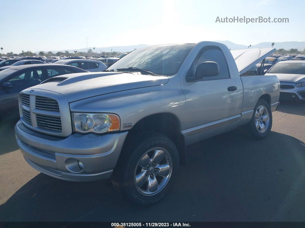 2005 Dodge Ram 1500 Slt/laramie Серебряный vin: 1D7HU16D55J543102