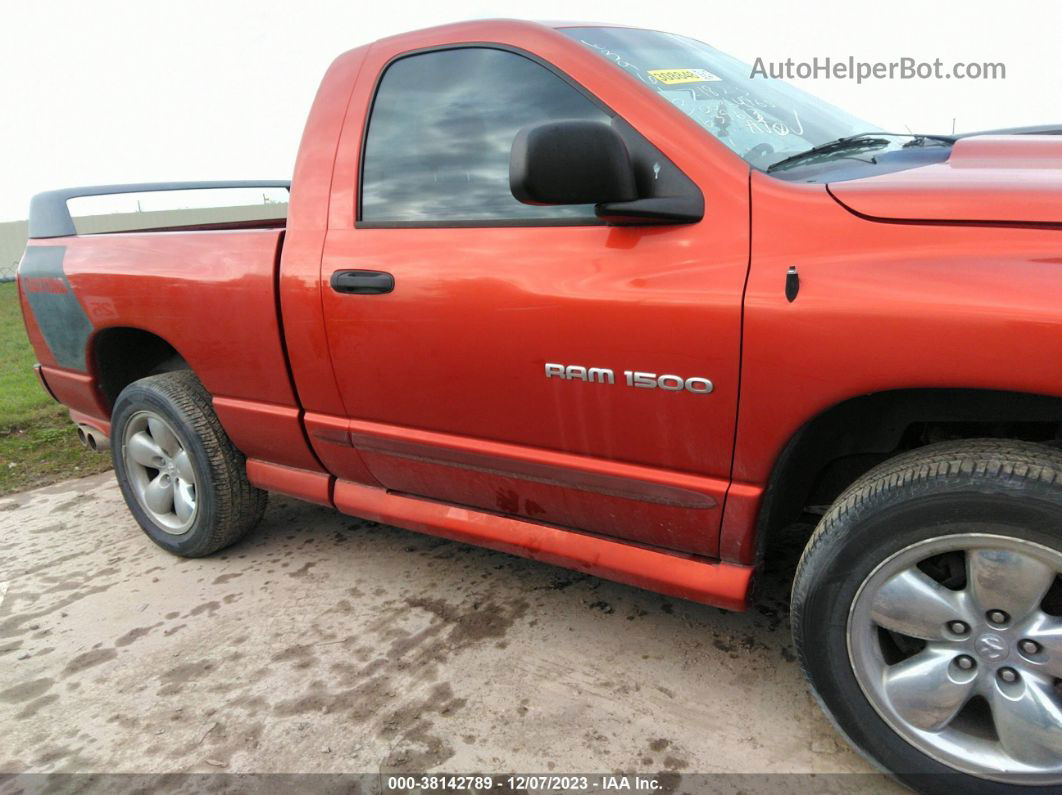 2005 Dodge Ram 1500 Slt Orange vin: 1D7HU16D65J639613