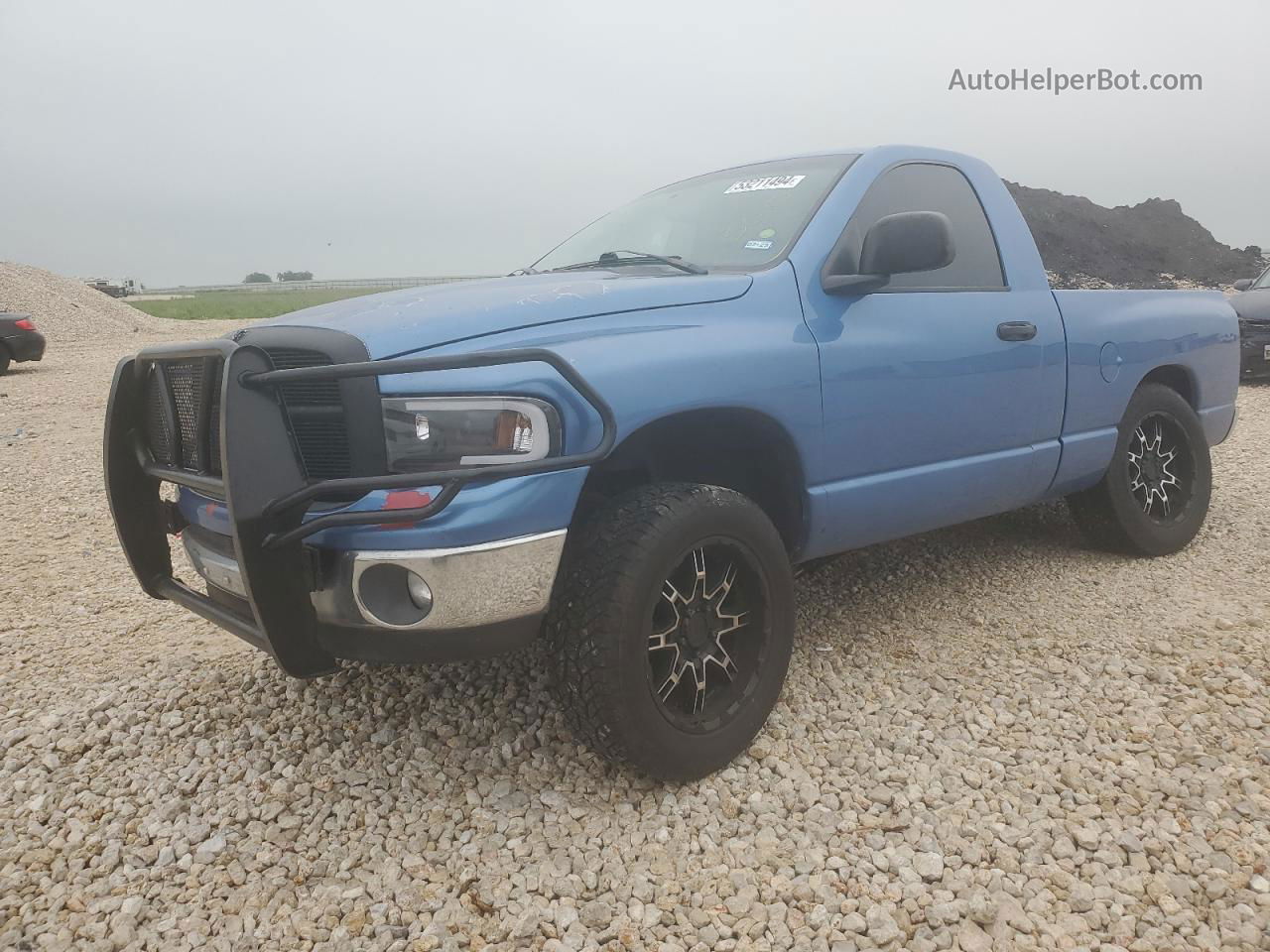 2005 Dodge Ram 1500 St Синий vin: 1D7HU16D75J650152