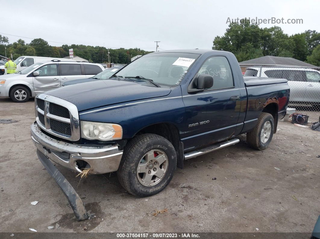 2005 Dodge Ram 1500 Slt Blue vin: 1D7HU16N35J650304