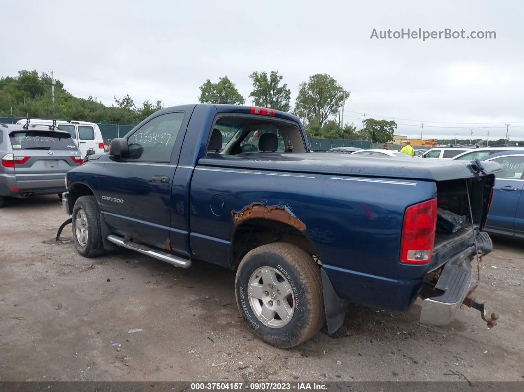 2005 Dodge Ram 1500 Slt Blue vin: 1D7HU16N35J650304