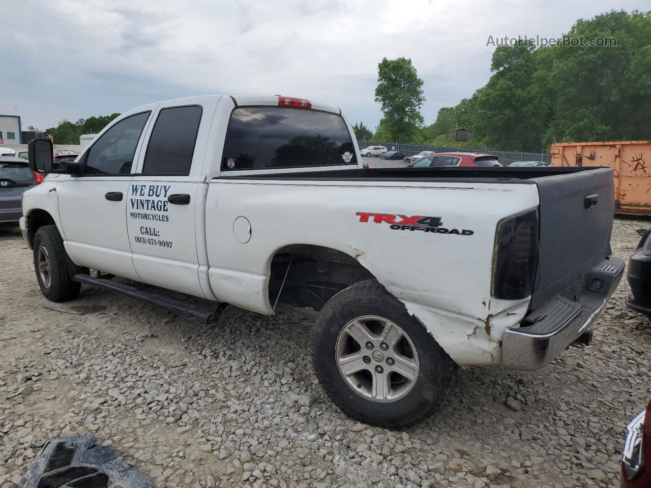 2006 Dodge Ram 1500 St White vin: 1D7HU18206S551602