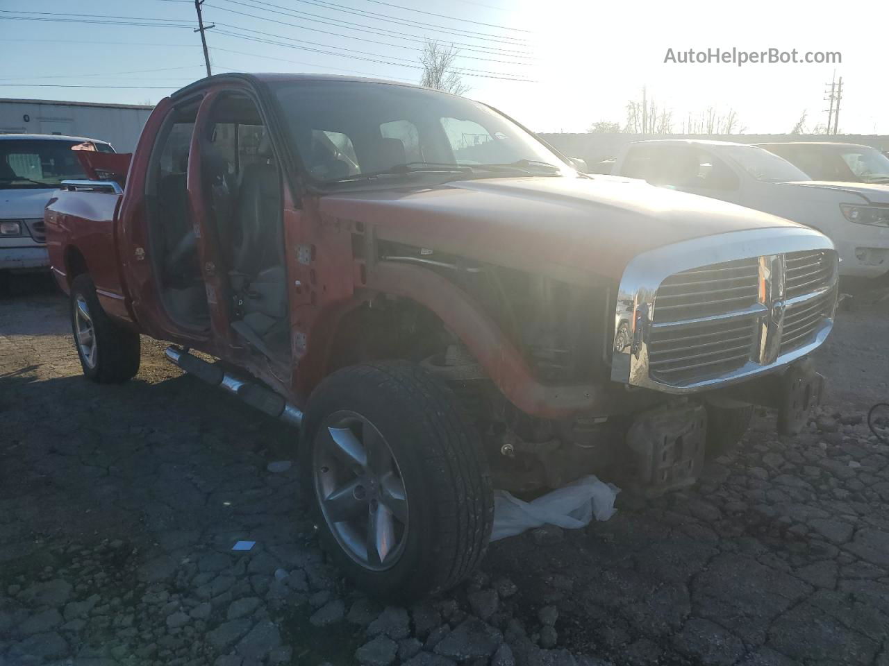 2006 Dodge Ram 1500 St Red vin: 1D7HU18226S623559