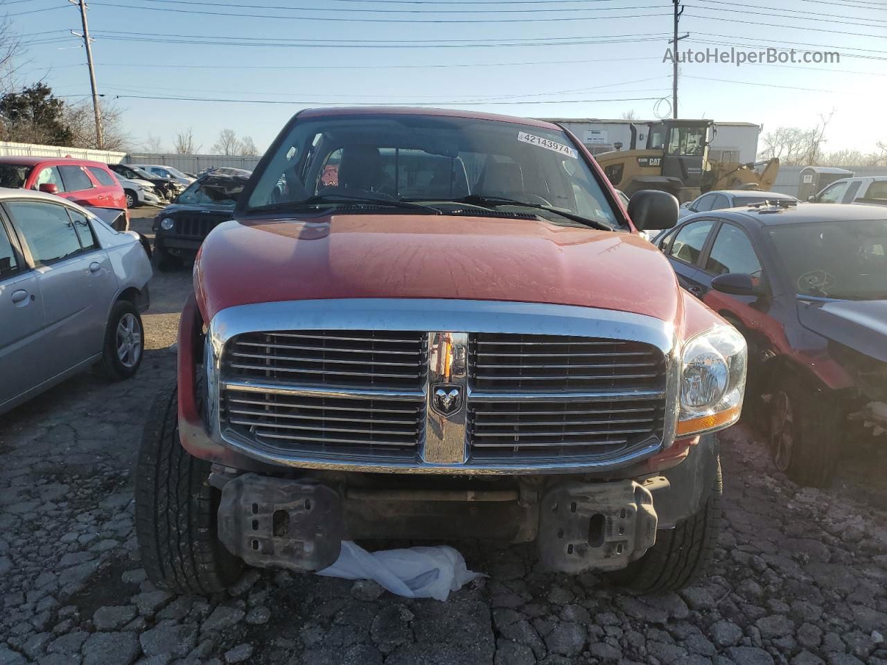 2006 Dodge Ram 1500 St Red vin: 1D7HU18226S623559