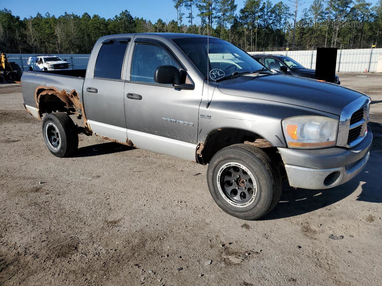 2006 Dodge Ram 1500 St Gray vin: 1D7HU18236S554011