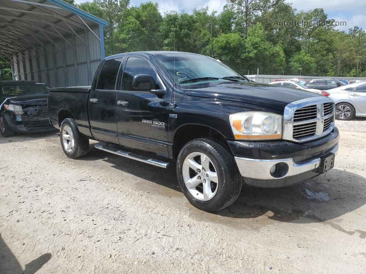 2006 Dodge Ram 1500 St Black vin: 1D7HU18246S553532