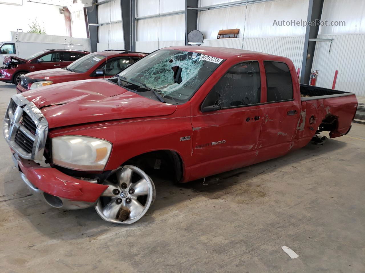 2006 Dodge Ram 1500 St Красный vin: 1D7HU18246S588118