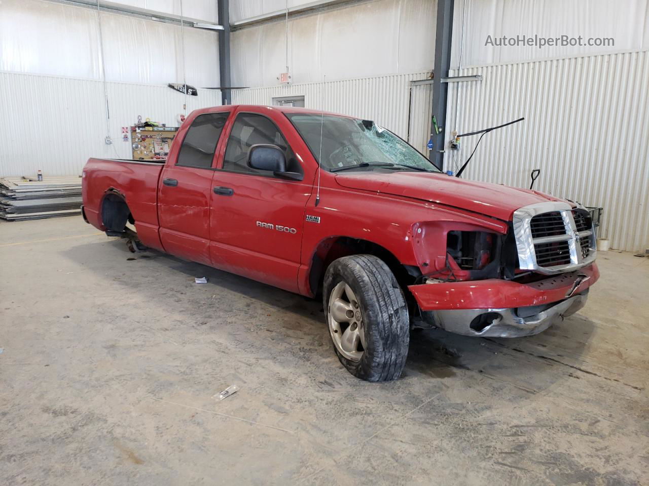 2006 Dodge Ram 1500 St Красный vin: 1D7HU18246S588118