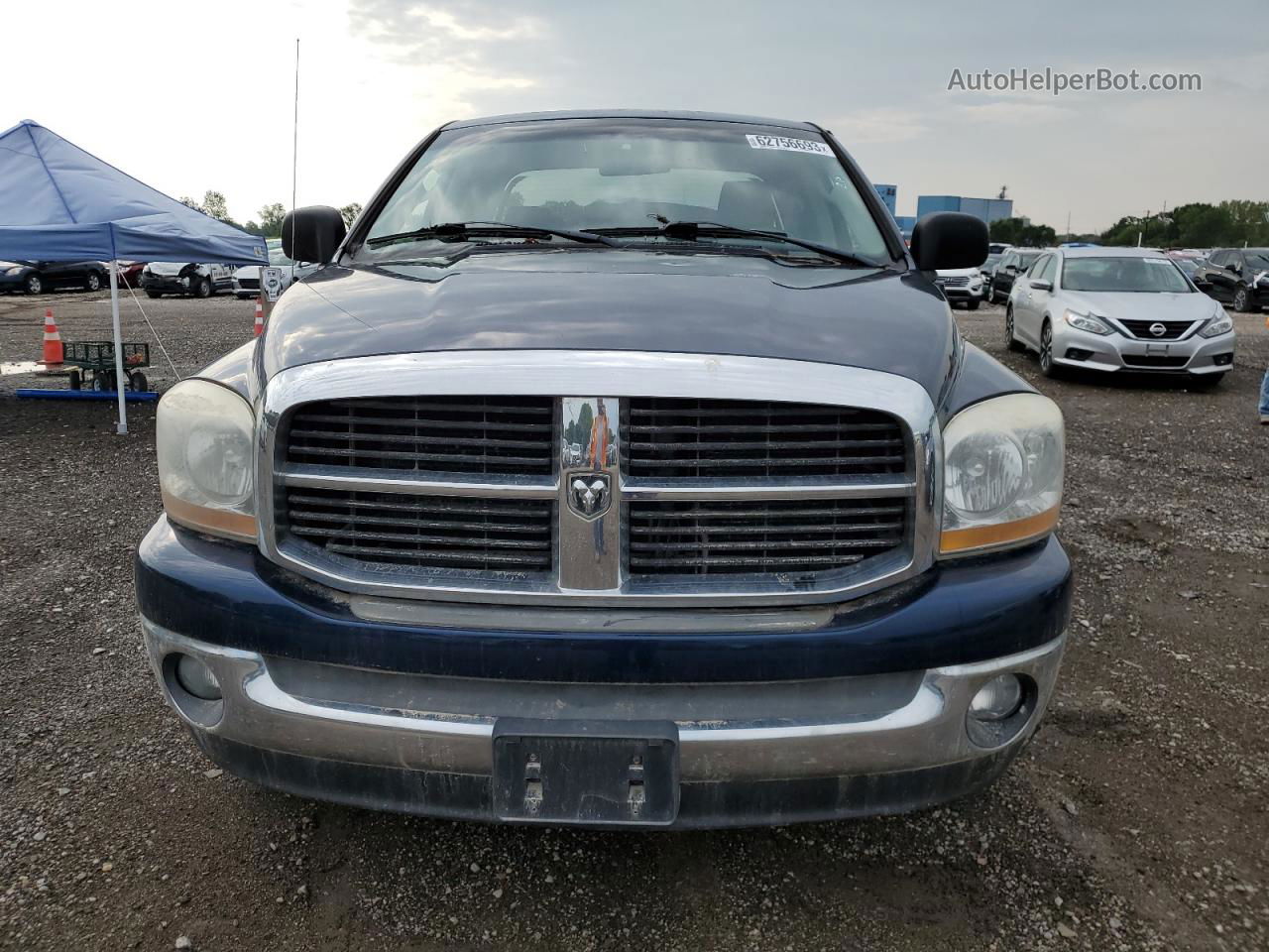 2006 Dodge Ram 1500 St Синий vin: 1D7HU18246S617228