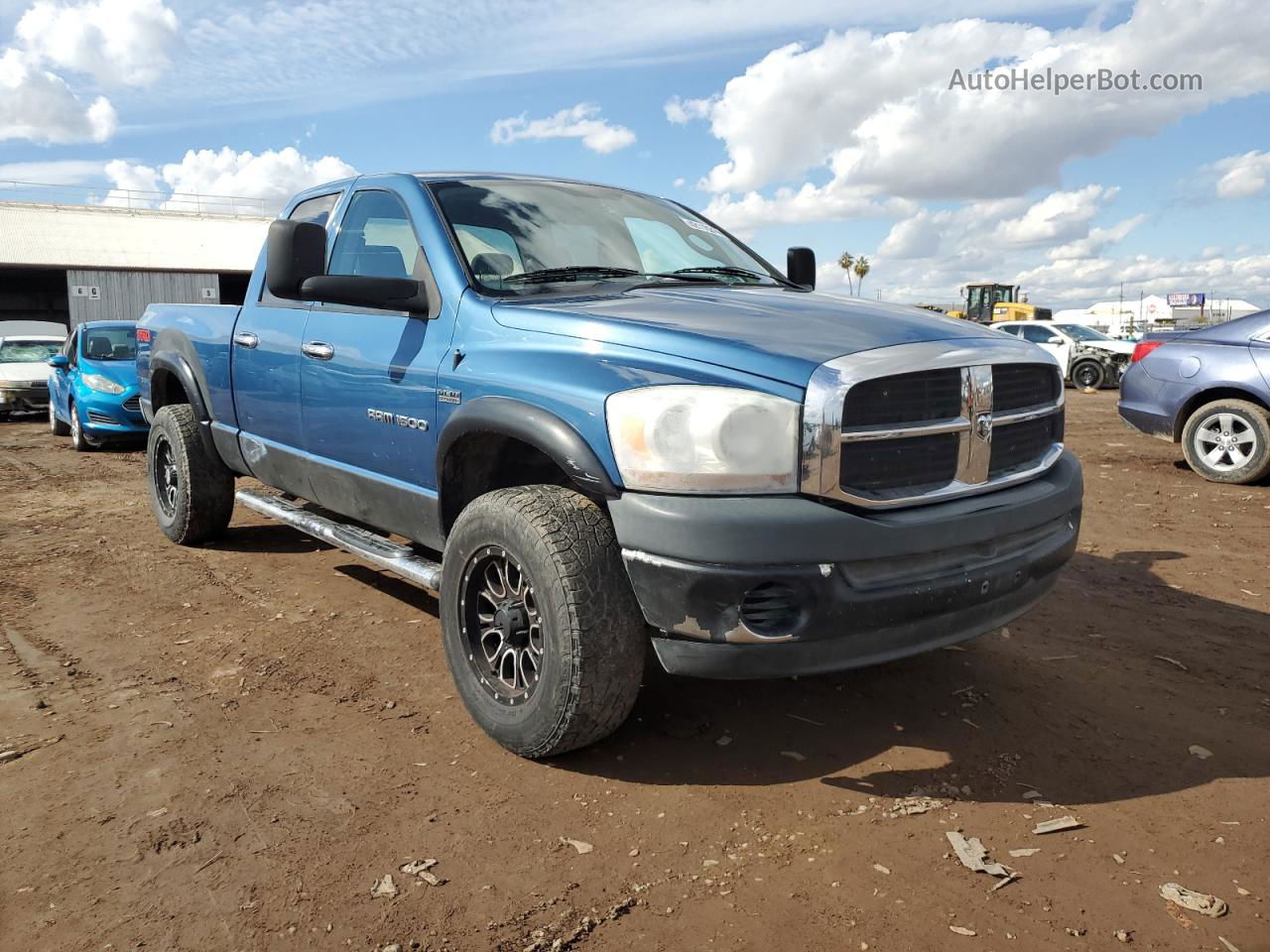 2006 Dodge Ram 1500 St Blue vin: 1D7HU18246S654490