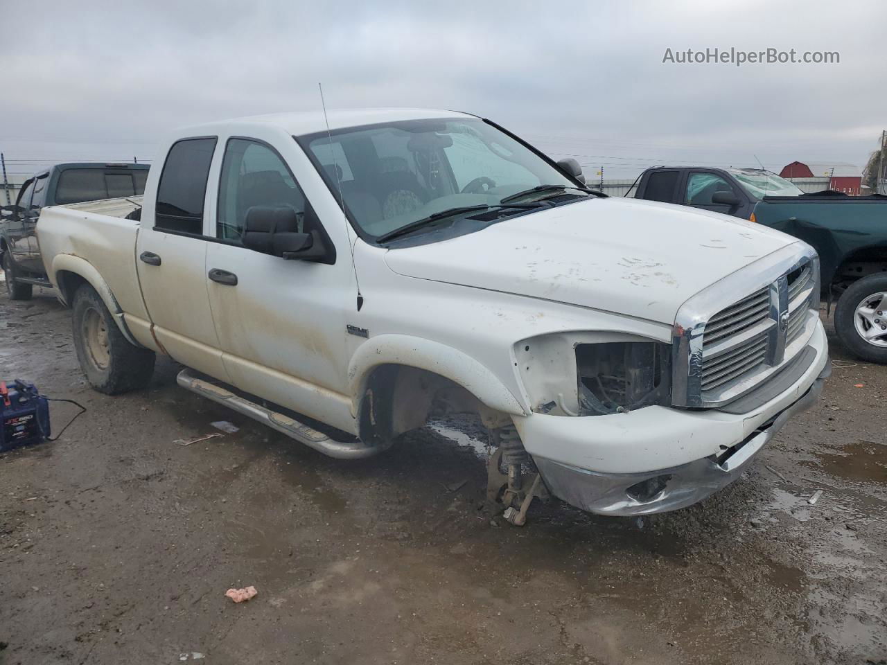 2006 Dodge Ram 1500 St White vin: 1D7HU18256J127922