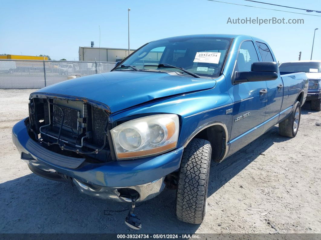 2006 Dodge Ram 1500 Slt Синий vin: 1D7HU18266J121577