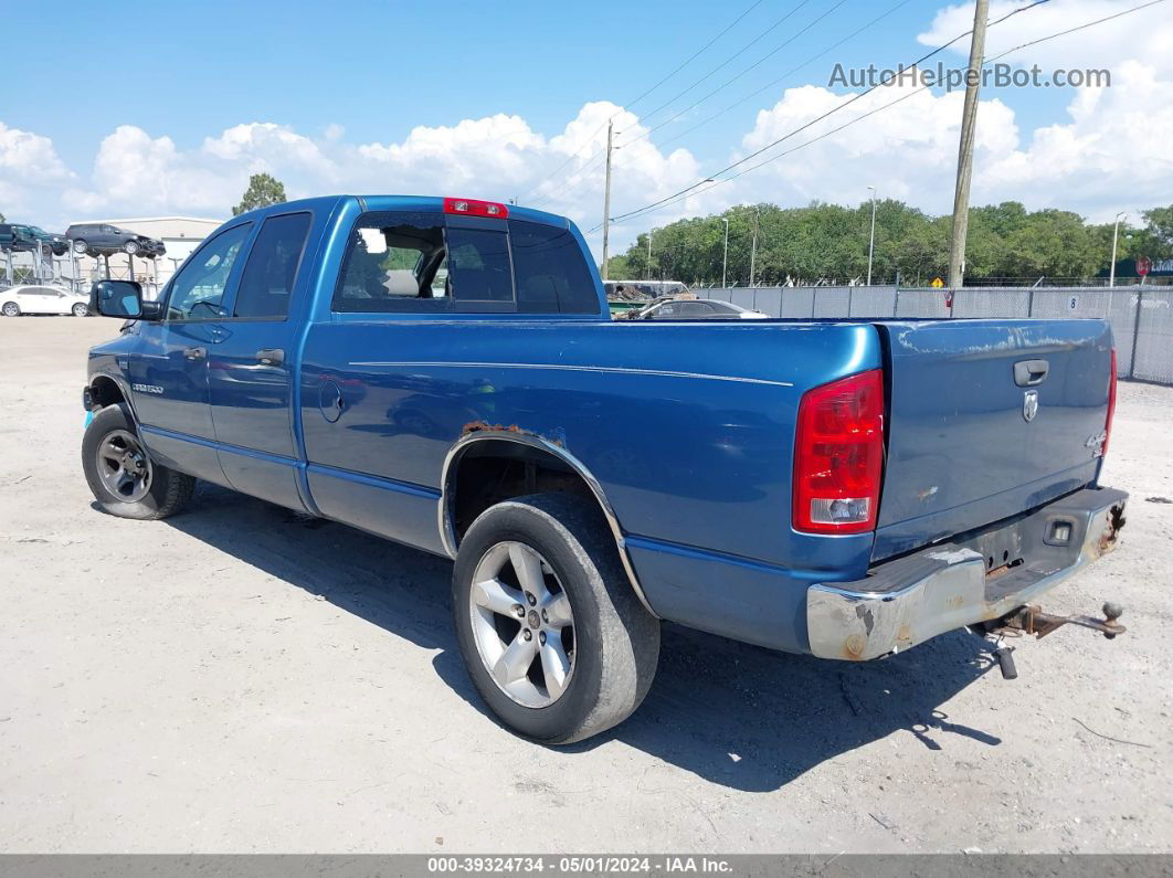 2006 Dodge Ram 1500 Slt Синий vin: 1D7HU18266J121577