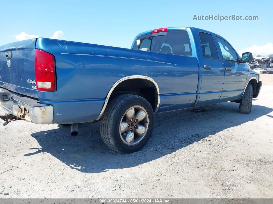 2006 Dodge Ram 1500 Slt Синий vin: 1D7HU18266J121577