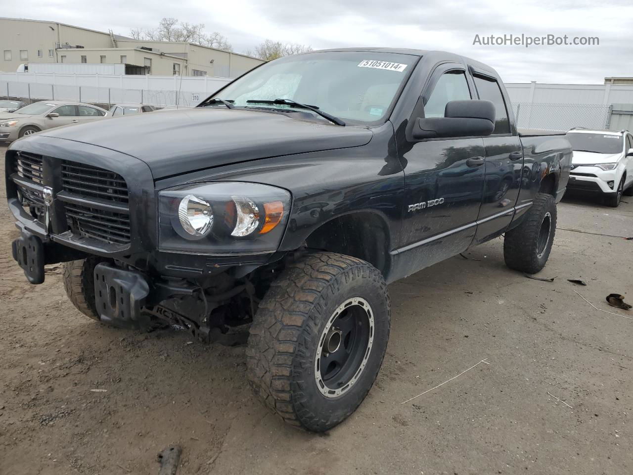 2006 Dodge Ram 1500 St Черный vin: 1D7HU18266S605100