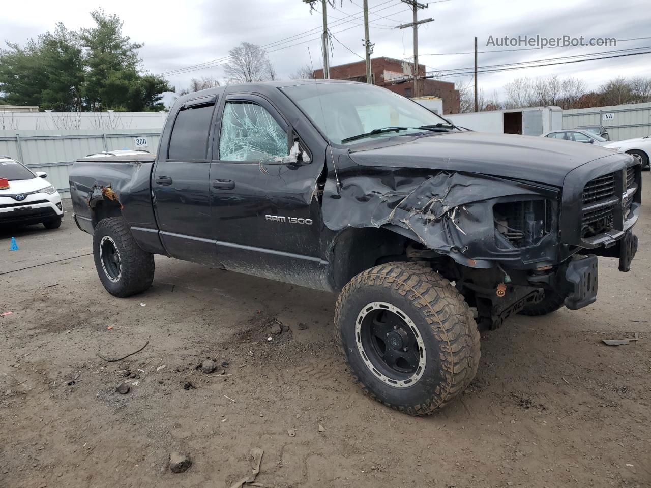 2006 Dodge Ram 1500 St Черный vin: 1D7HU18266S605100