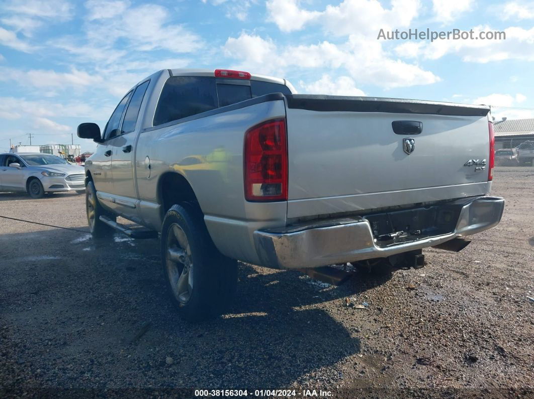 2006 Dodge Ram 1500 Slt/trx4 Off Road/sport Silver vin: 1D7HU18266S617361