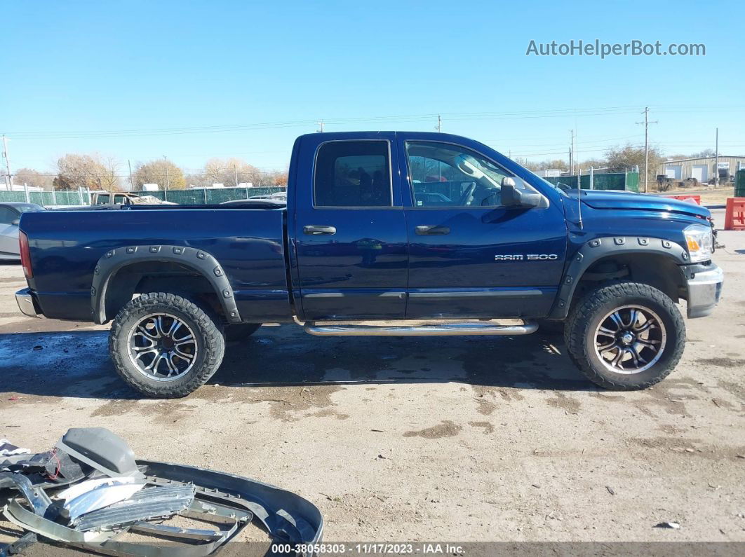 2006 Dodge Ram 1500 Slt/trx4 Off Road/sport Синий vin: 1D7HU18276S697303