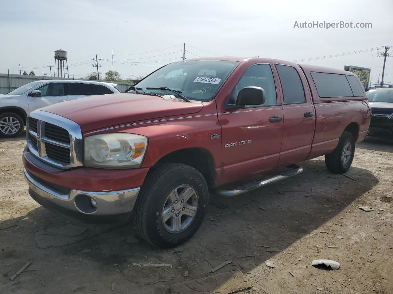 2006 Dodge Ram 1500 St Red vin: 1D7HU18286J144231