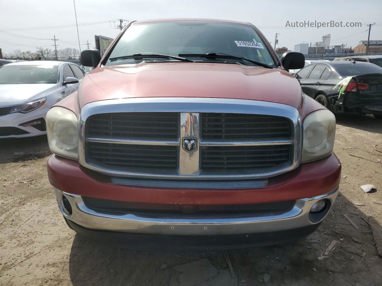 2006 Dodge Ram 1500 St Red vin: 1D7HU18286J144231