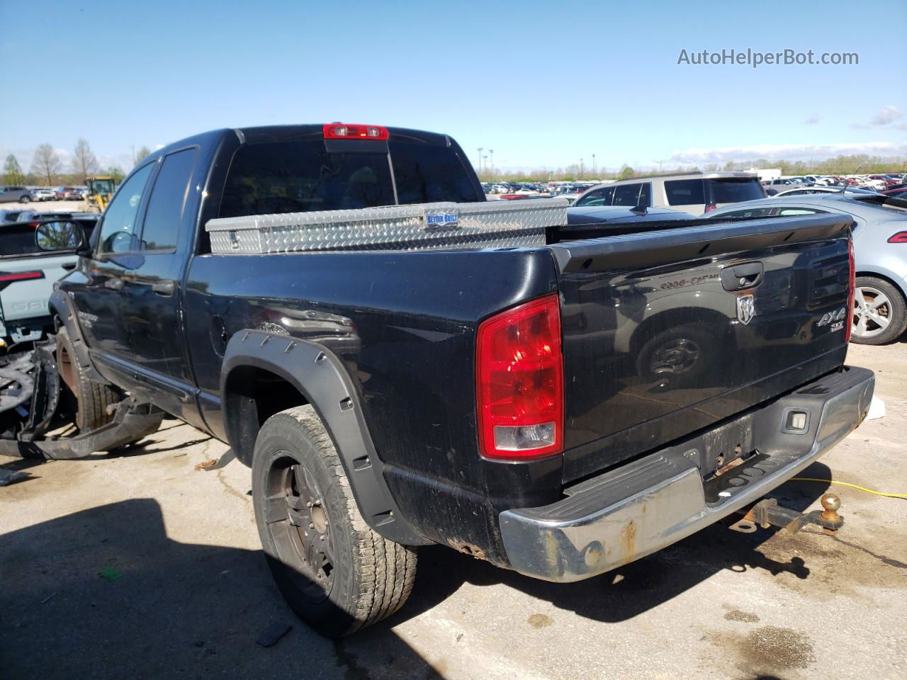 2006 Dodge Ram 1500 St Black vin: 1D7HU18286S677111