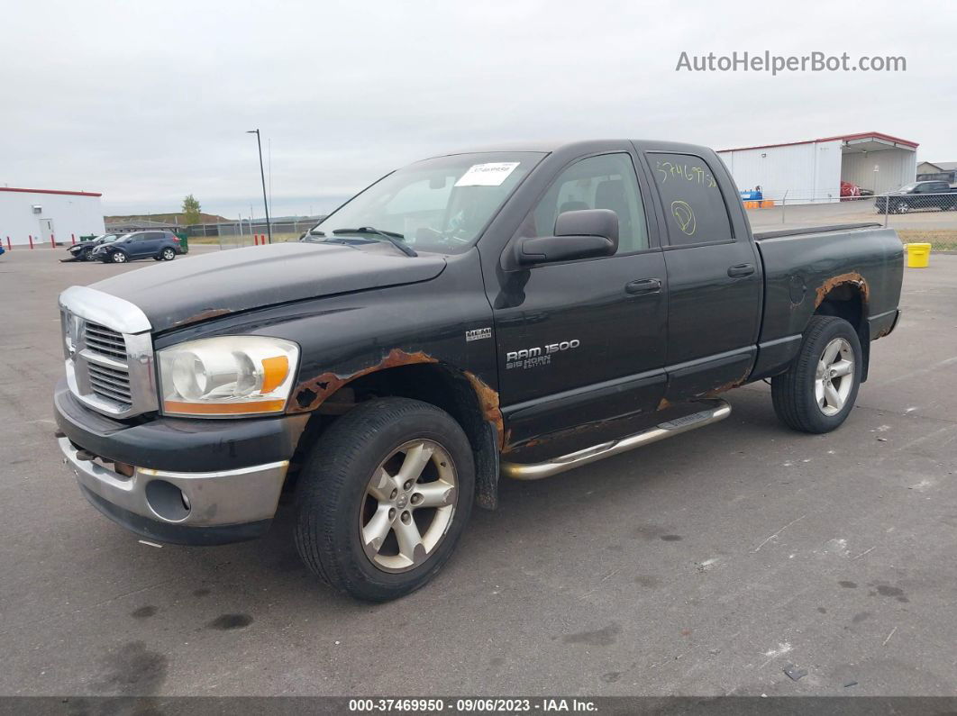 2006 Dodge Ram 1500 Slt Black vin: 1D7HU18286S682003