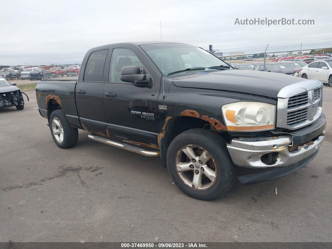 2006 Dodge Ram 1500 Slt Black vin: 1D7HU18286S682003