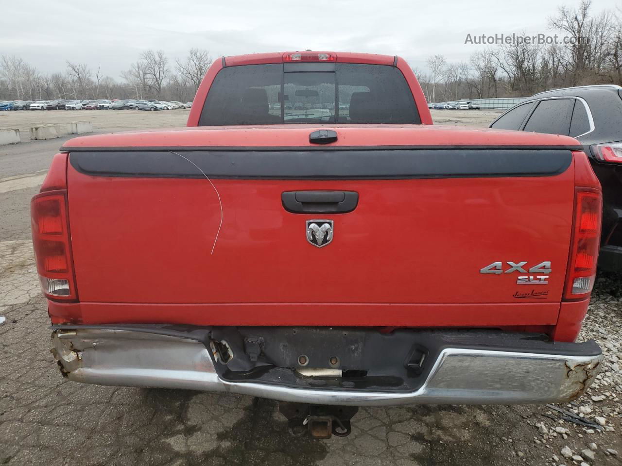 2006 Dodge Ram 1500 St Red vin: 1D7HU18296S520168