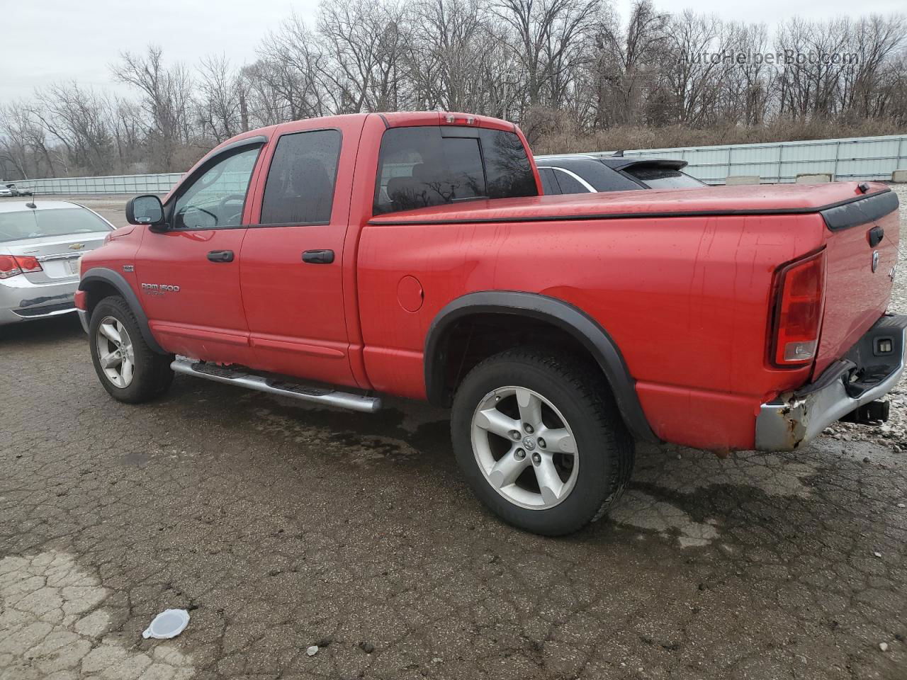 2006 Dodge Ram 1500 St Red vin: 1D7HU18296S520168