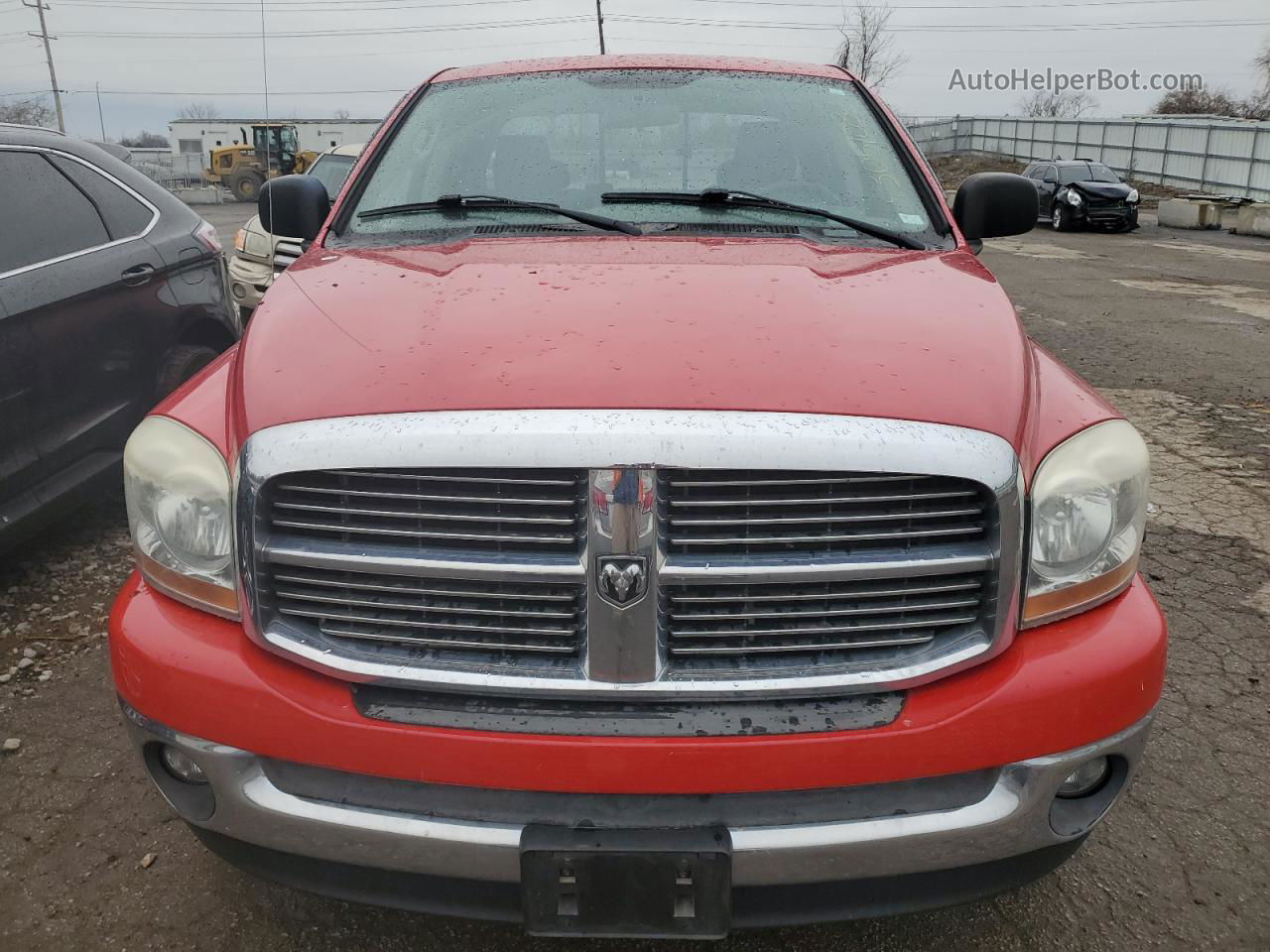 2006 Dodge Ram 1500 St Red vin: 1D7HU18296S520168