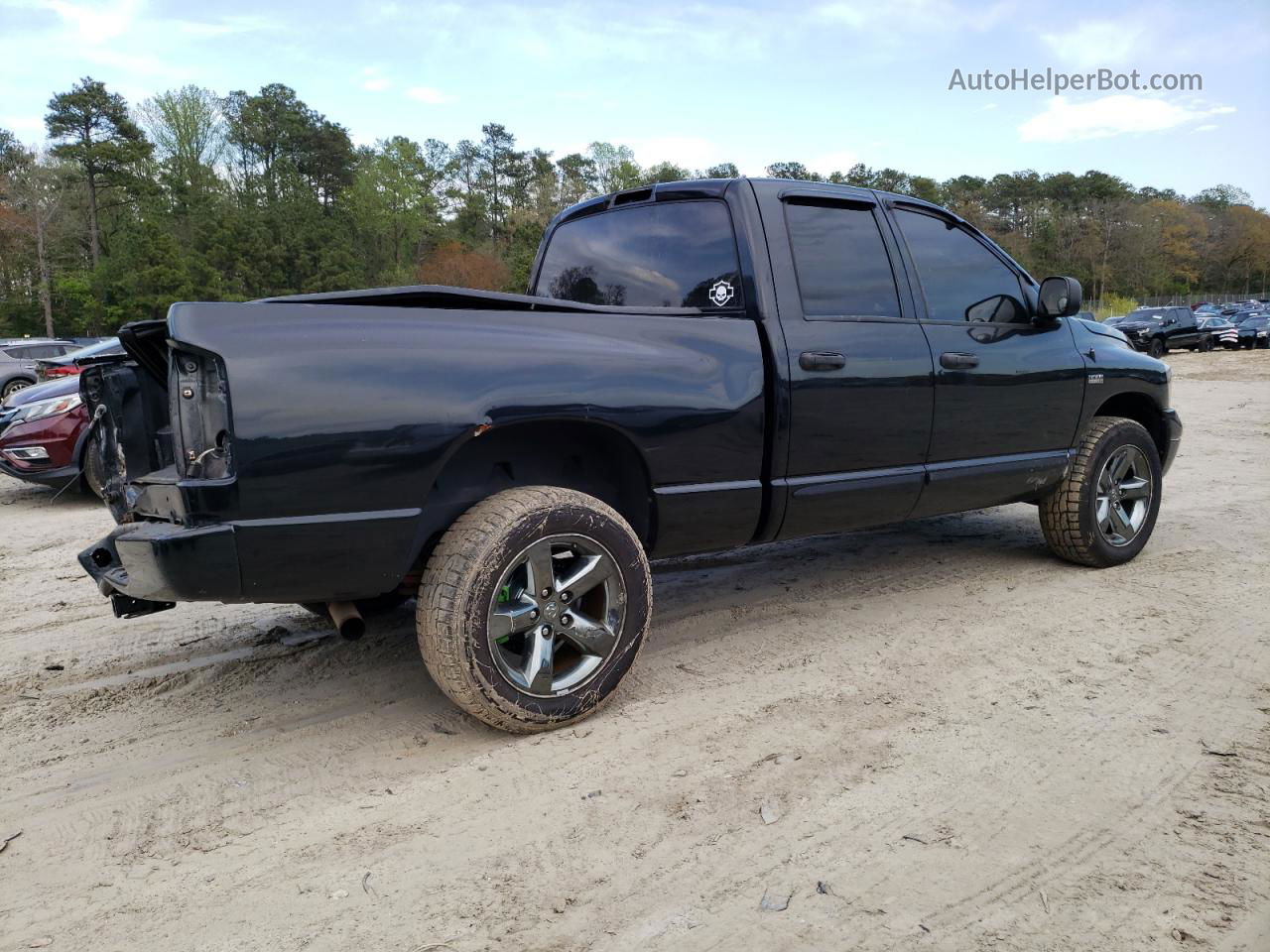 2006 Dodge Ram 1500 St Black vin: 1D7HU182X6J191275