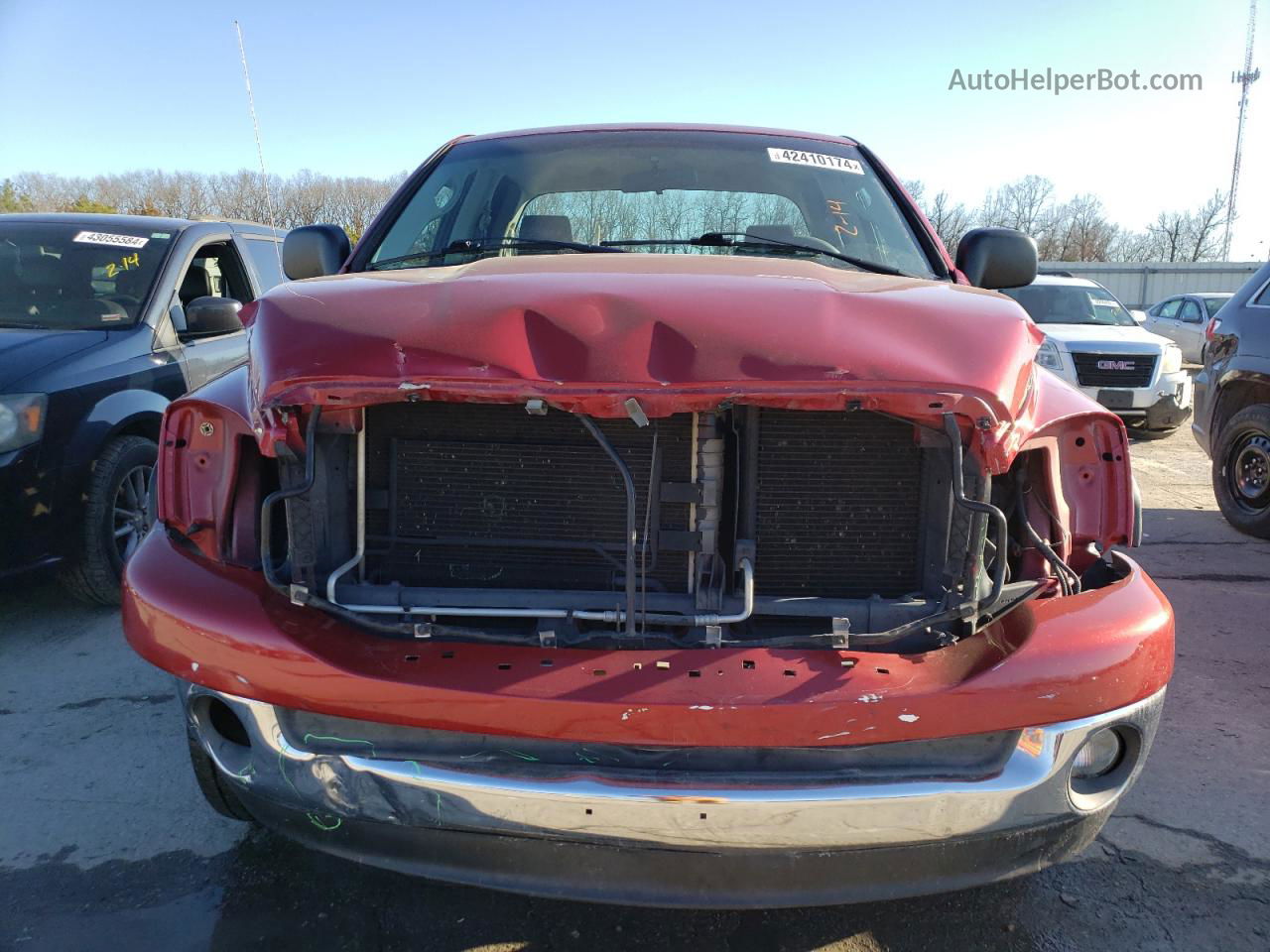 2006 Dodge Ram 1500 St Burgundy vin: 1D7HU182X6S571789